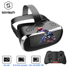 Load image into Gallery viewer, Sovawin Virtual Reality All In One VR Headset 3D Glasses With VR Controller
